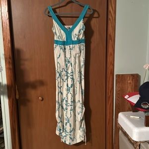 North Face maxi sundress.XS.Strings on sides to tie hem up or leave down.